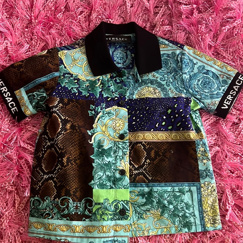 Toddler Versace dress shirt